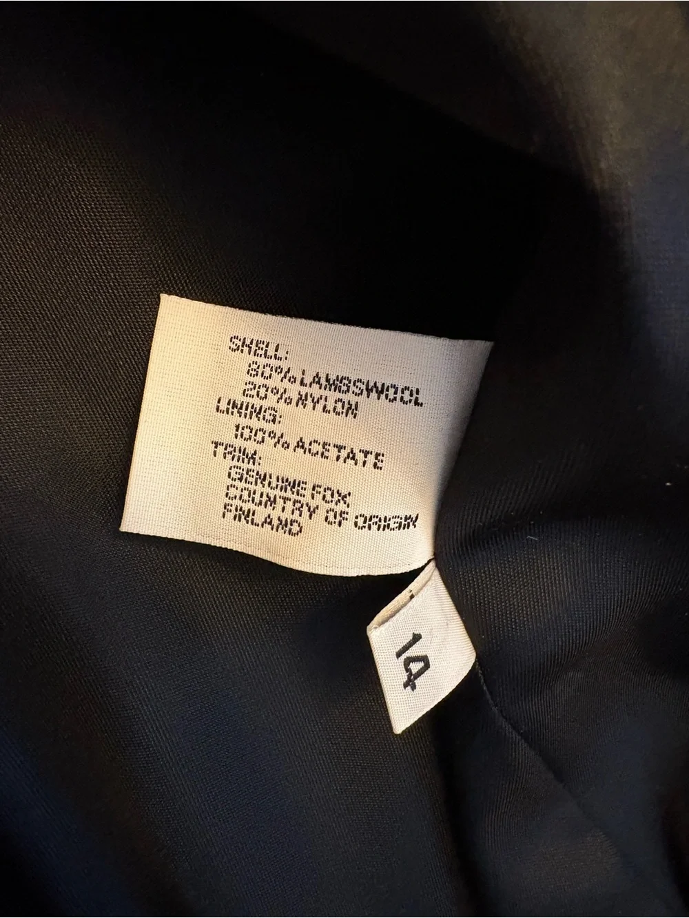 Black Long Trench Coat with Fur Collar